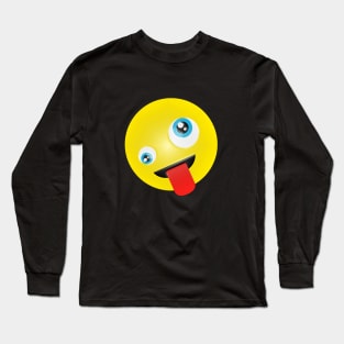 Crazy emoji Long Sleeve T-Shirt